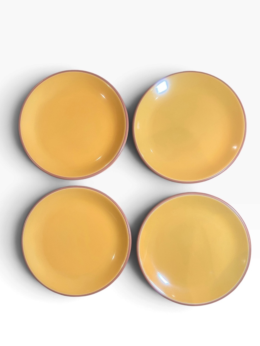 Yellow by Bobby Flay 10.25” Dinner Plates Set of 4